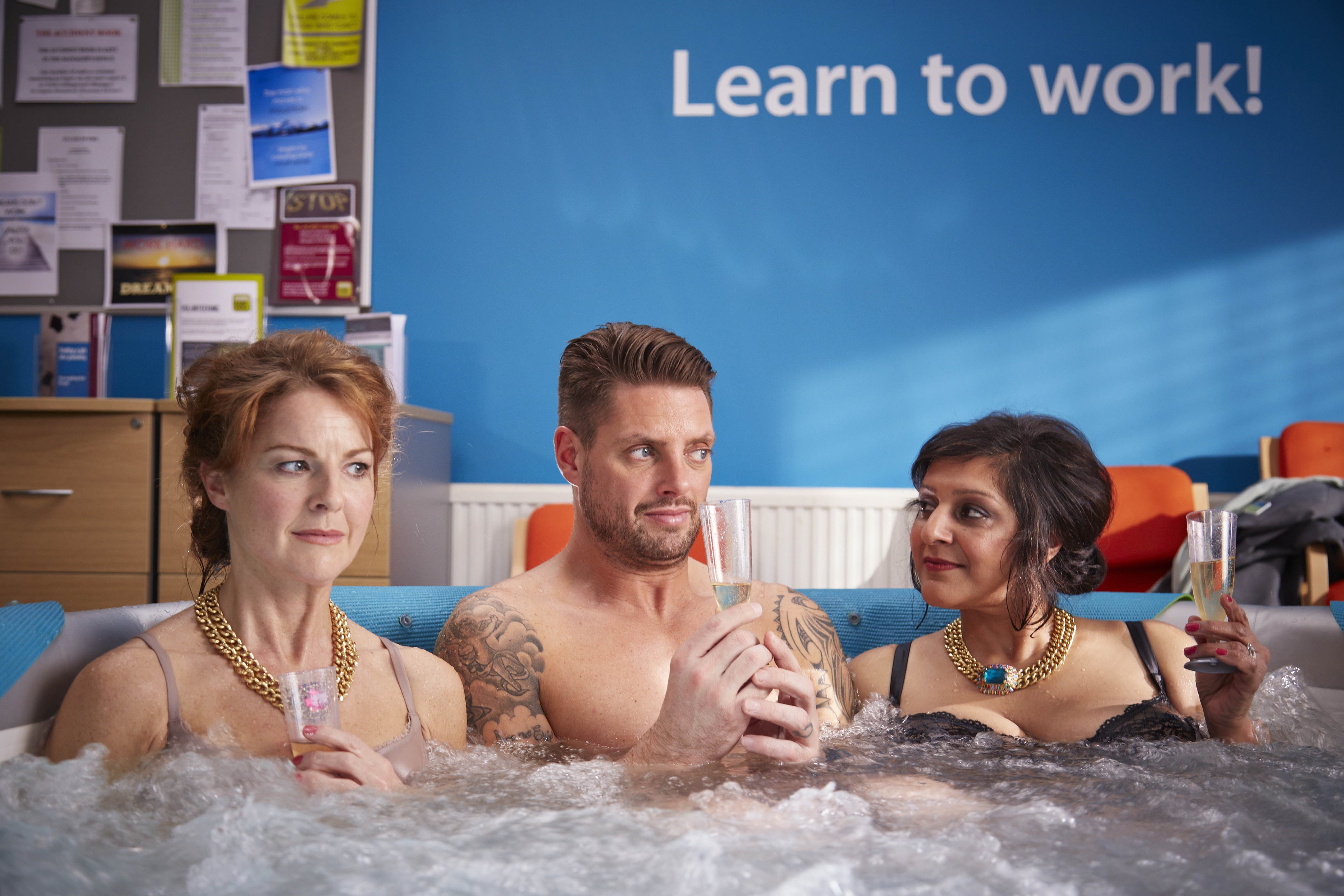 This photograph is © ITV/BIG TALK and can only be reproduced for editorial purposes directly in connection with the programmeTHE JOB LOT on ITV. Once made available by the ITV Picture Desk, this photograph can be reproduced once only up until the Transmission date and no reproduction fee will be charged. Any subsequent usage may incur a fee. This photograph must not be syndicated to any other publication or website, or permanently archived, without the express written permission of ITV Picture Desk. Full Terms and conditions are available on the website www.itvpictures.com