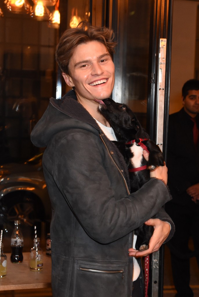 Oliver Cheshire Huxley the dog