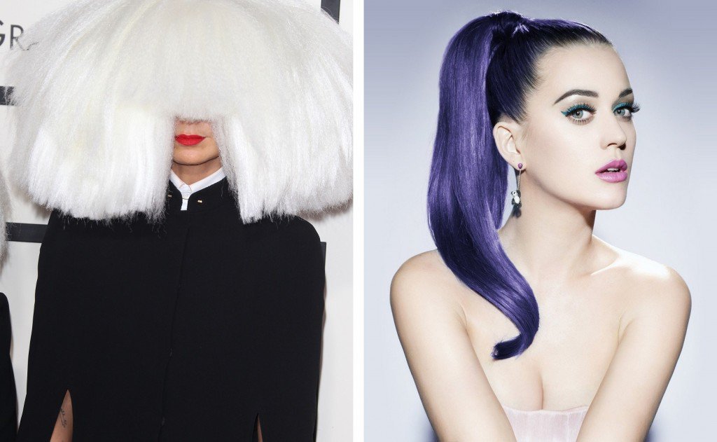 Sia and Maddie Ziegler arrive at the 57th Grammy Awards in Los Angeles, CA. Pictured: Sia and Maddie Ziegler Ref: SPL946602 080215 Picture by: Jen Lowery / Splash News Splash News and Pictures Los Angeles: 310-821-2666 New York: 212-619-2666 London: 870-934-2666 photodesk@splashnews.com