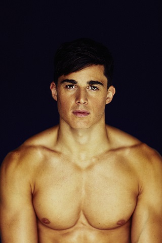 Pietro Boselli, Model, shot for Attitude Magazine Cover, October 2016